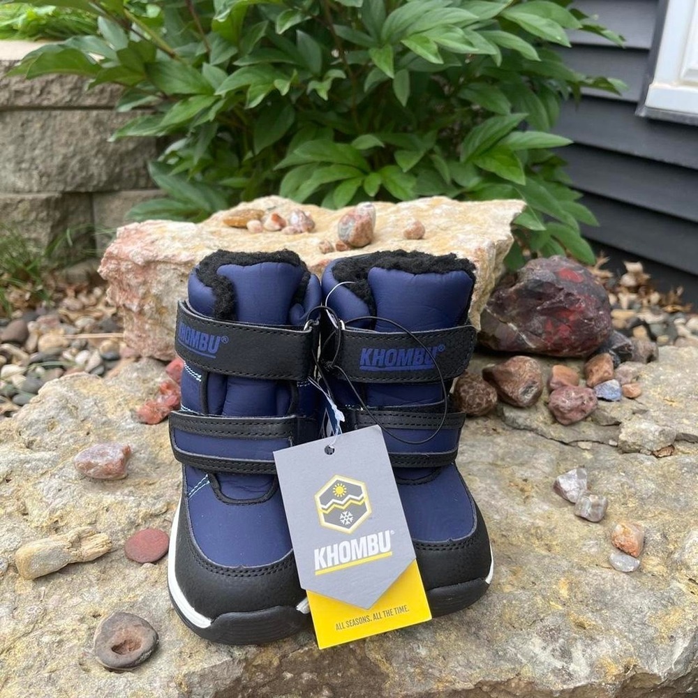 Khombu blue snow boots, Size toddler 6m snowboots